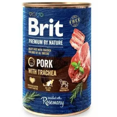 Brit Premium By Nature Pork With Trachea 400g