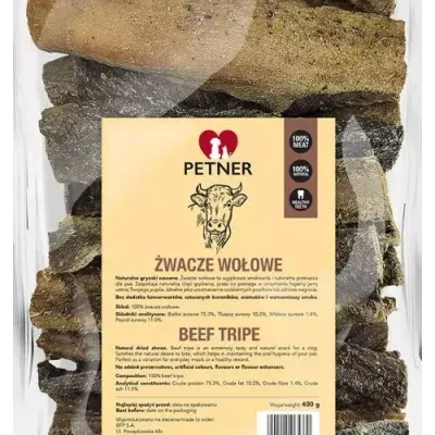 PETNER Żwacze Wołowe 400g