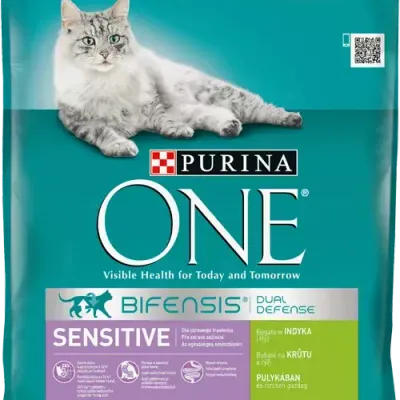 Purina One Cat Sensitive Karma Z Indykiem Dla Kota 800g