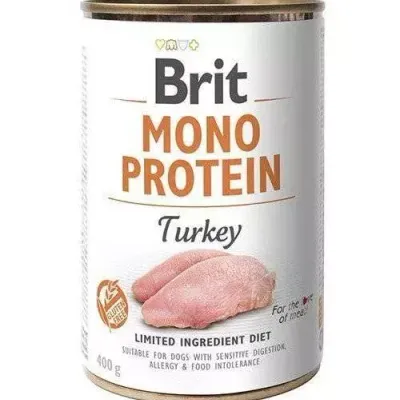 Brit Mono Protein Z Indykiem 400g