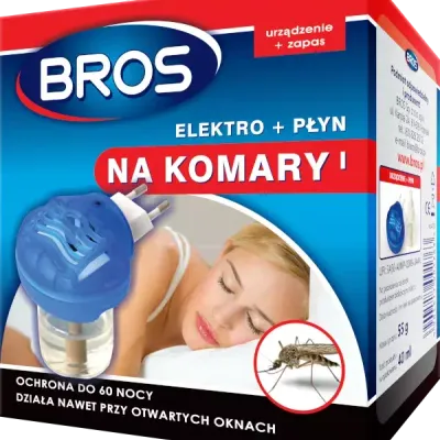 Bros Elektro + Płyn Na Komary 40ml