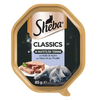 Sheba Classics Z Cielęciną I Kurczakiem 85g