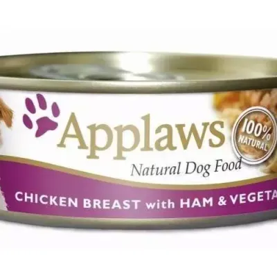 APPLAWS Chicken Breast With Ham And Vegetables 156g