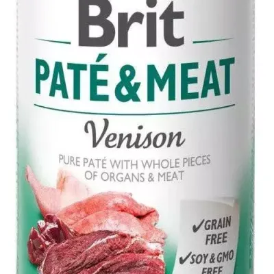 Brit Pate & Meat Dziczyzna 400g