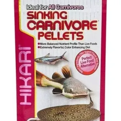 Hikari Tropoical Sinking Carnivore Pellets 74g