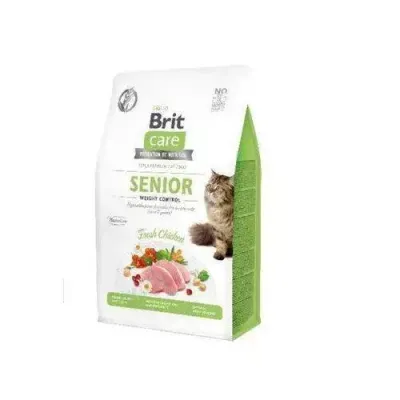 Brit Care Grain-Free Senior Weight Control Z Kurczakiem 7kg