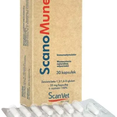 Scanvet Scanomune 30 Kapsułek