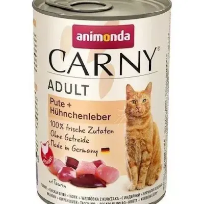 Animonda Cat Carny Adult Indyk I Wątróbka Drobiowa 400g