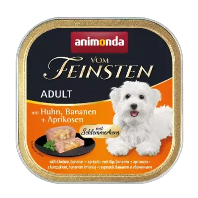 Animonda Dog Vom Feinsten Adult Kurczak, Banan I Morele 150g