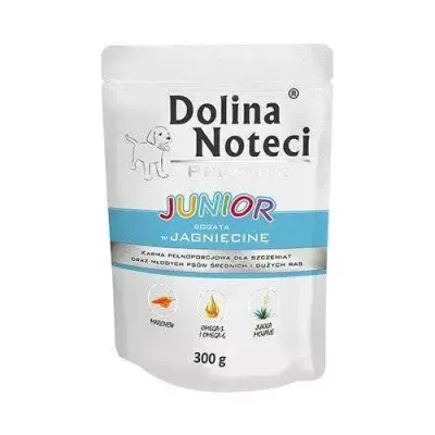 Dolina Noteci Premium Junior Bogata W Jagnięcinę 300g