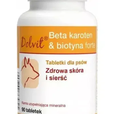 Dolfos Dolvit Beta Karoten & Biotyna Forte 90 Tabletek