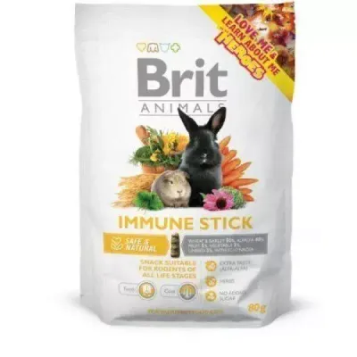 Brit Animals Immune Stick Dla Gryzoni 80g