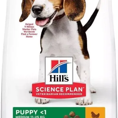 Hill's SP Science Plan Canine Puppy Medium Kurczak 2,5kg