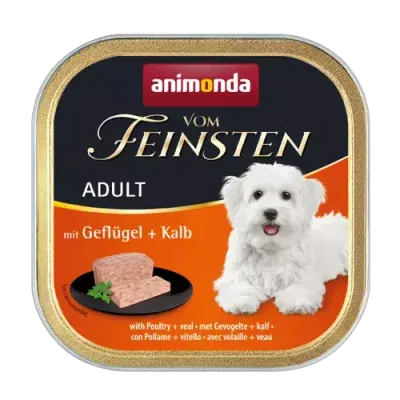 Animonda Dog Vom Feinsten Adult Drób I Cielęcina 150g