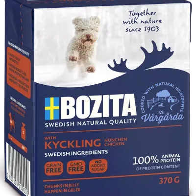 BOZITA Dog Junior Delikatny Kurczak W Galarecie 370g