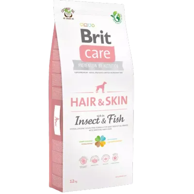 Brit Care Grain Free Hair & Skin Owady I Ryba 12kg