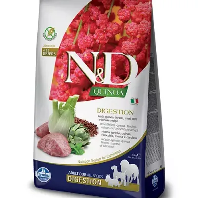 Farmina N&D Quinoa Canine Digestion Lamb 800g