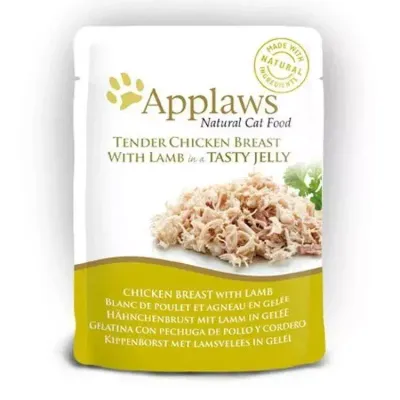 APPLAWS Chicken With Lamb In Jelly Pouch 70g