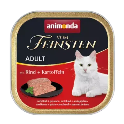 Animonda Vom Feinsten Adult Cat Wołowina Z Ziemniakami 100g