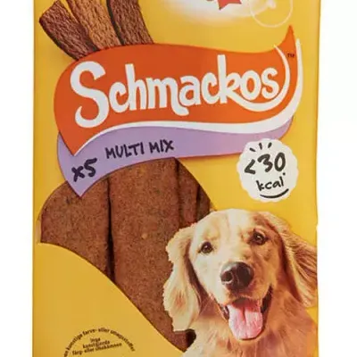 Pedigree Schmackos Multi Mix Przekąska Dla Dorosłych Psów Wszystkich Ras Z Wołowiną, Kurczakiem I Jagnięciną 36g