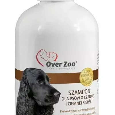 OVER ZOO Szampon Dla Psów O Czarnej I Ciemnej Sierści 250ml