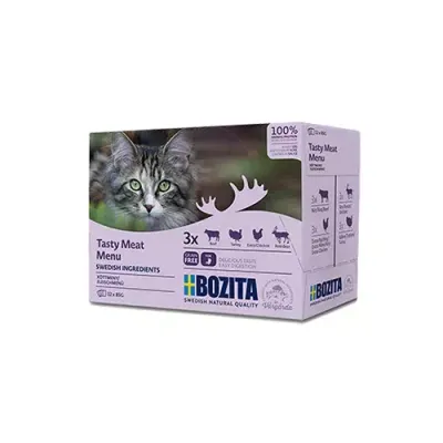 BOZITA Multibox Mięsne Kawałki W Sosie 12x85g