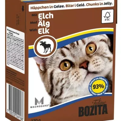 BOZITA Cat Łoś W Galaretce 370g