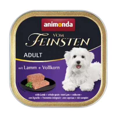 Animonda Dog Vom Feinsten Adult Jagnięcina Z Pełnymi Ziarnami 150g