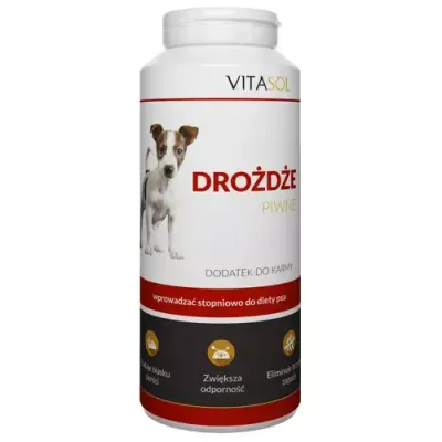 VITASOL Drożdże Piwne Dla Psa 250g