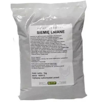 GALVET Siemię Lniane Materiał Paszowy 1kg