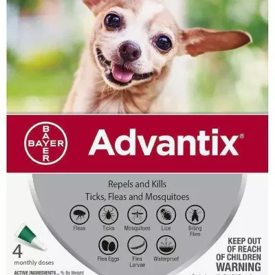 Bayer Advantix Krople Na Kleszcze I Pchły 4x0,4ml