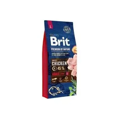 Brit Premium By Nature Adult L Z Kurczakiem 15kg