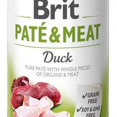 Brit Pate & Meat Z Kaczką 400g