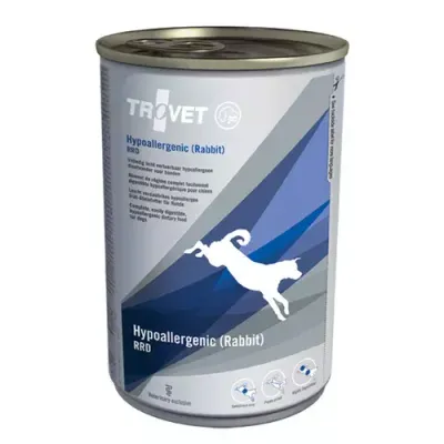 TROVET RRD Hypoallergenic Rabbit Dla Psa Puszka 400g