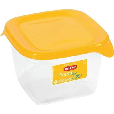 Curver Fresh&Go Pojemnik Do Żywności Żółty 0,45l