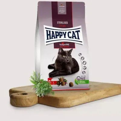 Happy Cat Sterilised Voralpen Rind Z Wołowiną 10kg