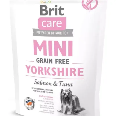 Brit Care Mini Grain Free Yorkshire Z Łososiem I Tuńczykiem 400g