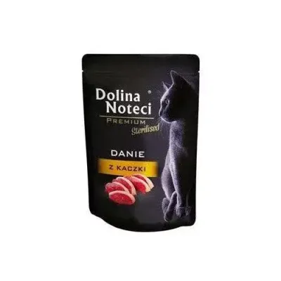 Dolina Noteci Premium Dla Kotów Sterylizowanych Danie Z Kaczki 85g