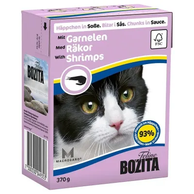 BOZITA Cat Krewetki W Sosie 370g