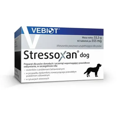 Nutrifarm Sp. Z O.o. Vebiot Stressoxan Dog 60 Tabletek