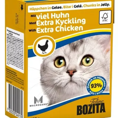 BOZITA Cat Siekany Kurczak W Galaretce 370g