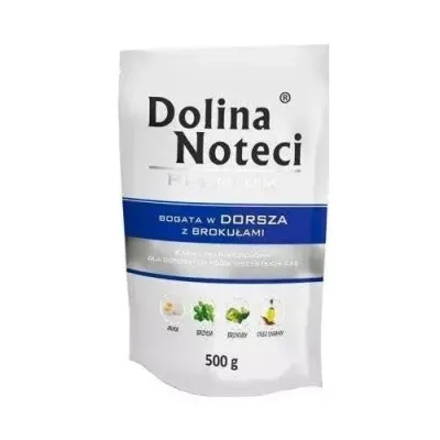 Dolina Noteci Premium Dorsz Z Brokułami 500g