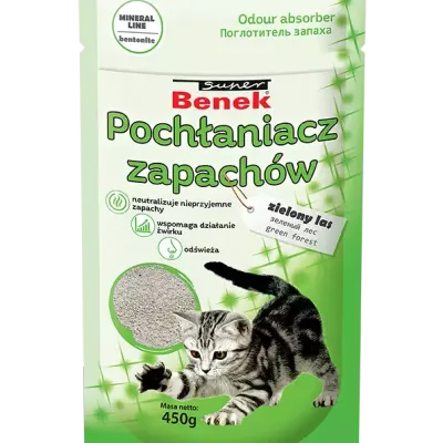 CERTECH-SUPER BENEK Pochłaniacz Zapachów Zielony Las 450g