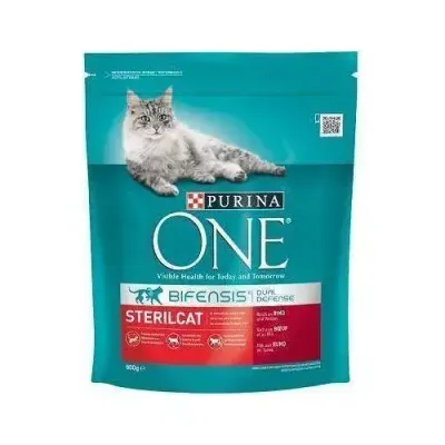 Purina One Cat Sterilcat Karma Z Wołowiną Dla Kota 800g