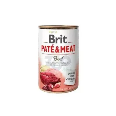 Brit Pate & Meat Z Wołowiną 400g