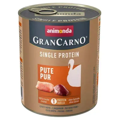 Animonda GranCarno Single Protein Adult Dog Indyk 800g