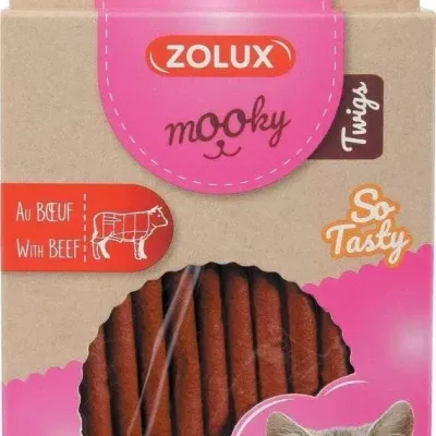 Zolux Przysmak Mooky Twigs Dla Kota Z Wołowiną 60g