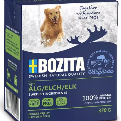 BOZITA Dog Łoś W Galarecie 370g