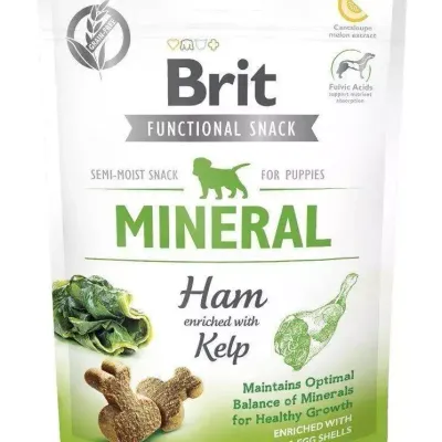 Brit Care Dog Functional Snack Mineral Ham Puppy 150g