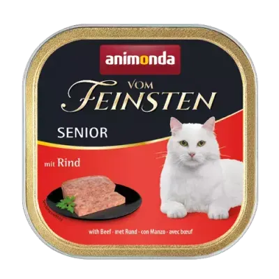 Animonda Vom Feinsten Senior Cat Wołowina 100g